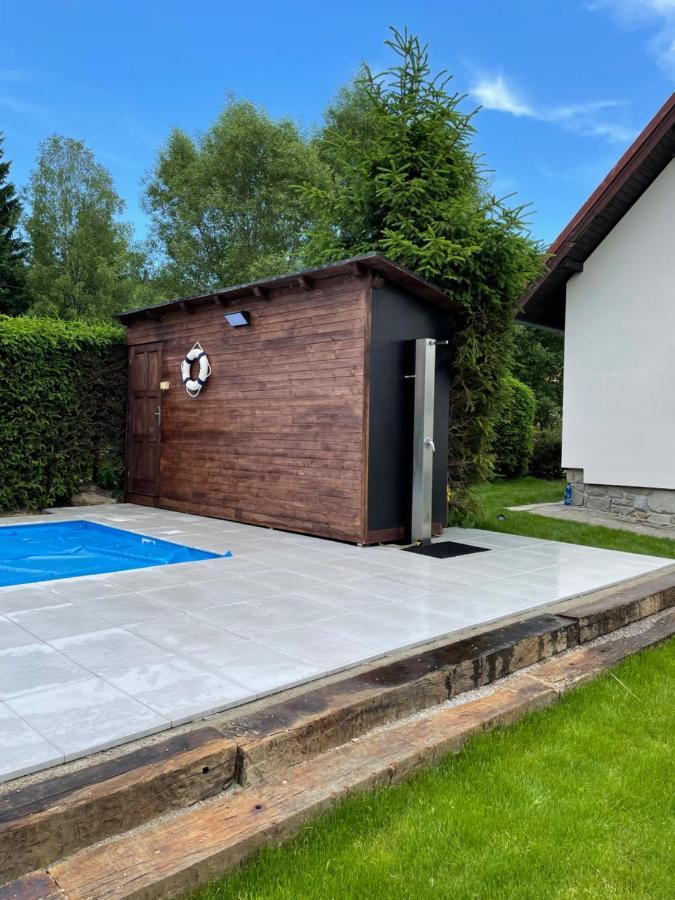 Holiday House Lipno-Slupecna ลิปโนนัดเวิลตาวู ภายนอก รูปภาพ