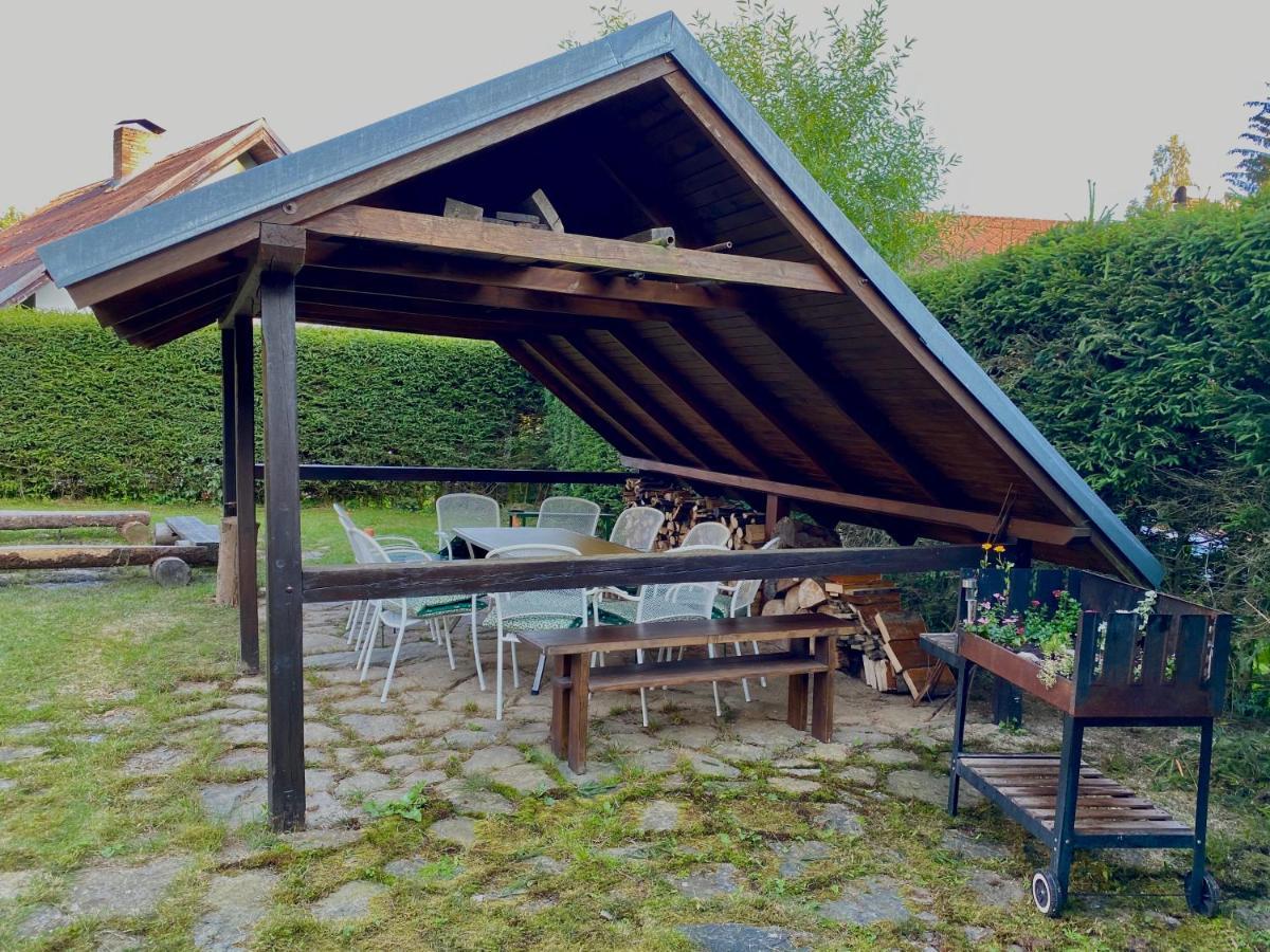 Holiday House Lipno-Slupecna ลิปโนนัดเวิลตาวู ภายนอก รูปภาพ