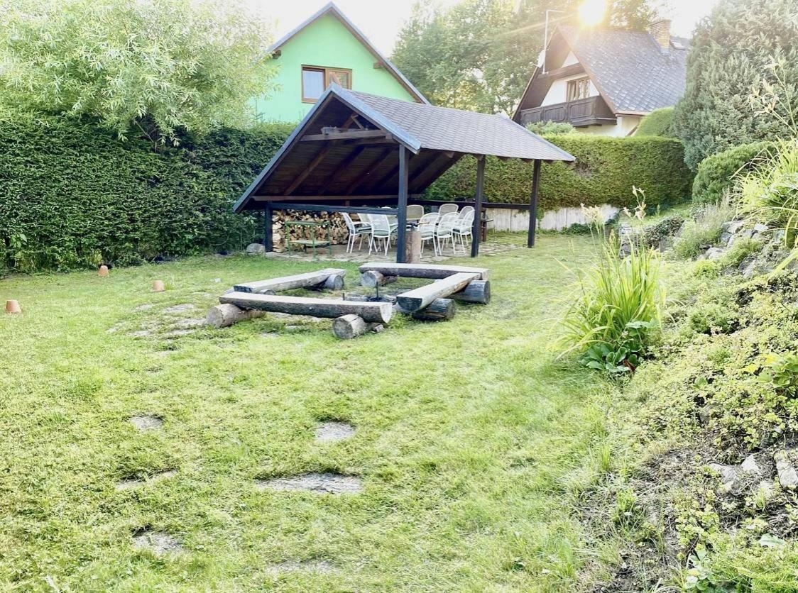 Holiday House Lipno-Slupecna ลิปโนนัดเวิลตาวู ภายนอก รูปภาพ