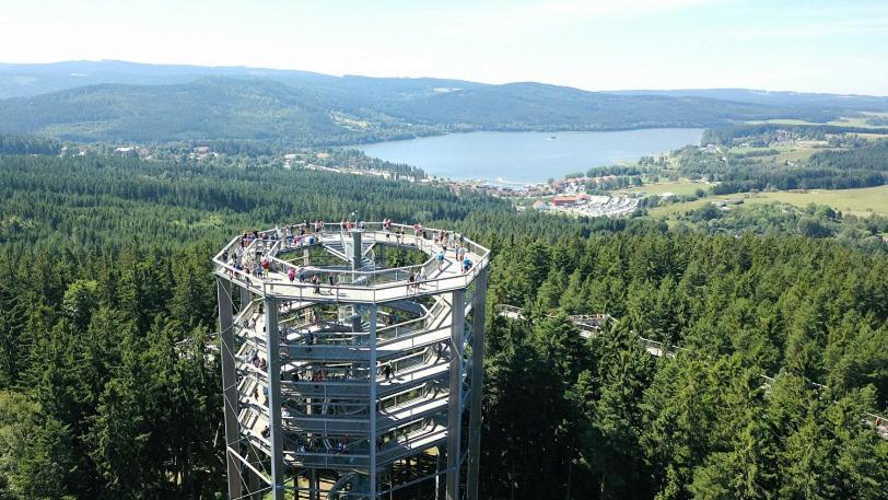 Holiday House Lipno-Slupecna ลิปโนนัดเวิลตาวู ภายนอก รูปภาพ