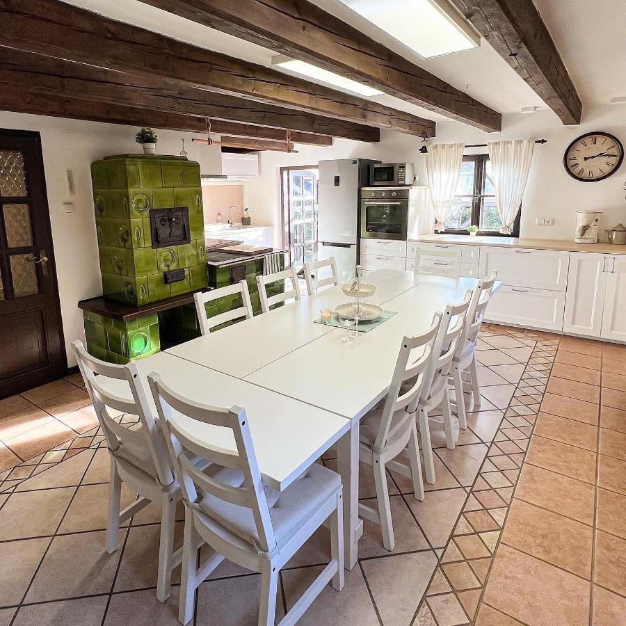 Holiday House Lipno-Slupecna ลิปโนนัดเวิลตาวู ภายนอก รูปภาพ